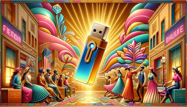 USB Stick Angebot: Intenso Premium Line 128 GB USB 3.2 für 7,77€
